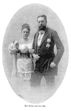 Don Carlos and his wife.